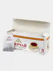 Чай АЗЕРЧАЙ черный с ароматом бергамота, 25 пакетиков без конвертов