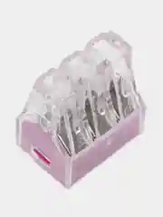 Аметистовый клемный зажим, соединитель проводов, 10, 5, 2 штук