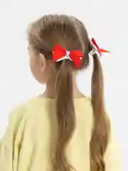 Красный банты для девочек, 2 штуки