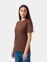 Зеленый футболка женская, однотонная