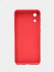 Коралловый силиконовый чехол для Samsung Galaxy A03 core (Самсунг Галакси А03 Кор)