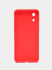 Красный силиконовый чехол для Samsung Galaxy A03 core (Самсунг Галакси А03 Кор)
