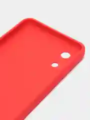 Красный силиконовый чехол для Samsung Galaxy A03 core (Самсунг Галакси А03 Кор)