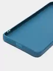 Синий чехол Xiaomi 12, Xiaomi 12X силиконовый (Сяоми 12, 12Х)