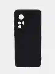 Черный чехол Xiaomi 12, Xiaomi 12X силиконовый (Сяоми 12, 12Х)