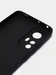 Черный чехол Xiaomi 12, Xiaomi 12X силиконовый (Сяоми 12, 12Х)