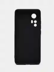 Черный чехол Xiaomi 12, Xiaomi 12X силиконовый (Сяоми 12, 12Х)