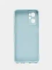 Светло-синий силиконовый чехол для Realme 9i 4G / Oppo A96, (Реалми 9Ай / Оппо А96), прозрачный