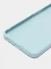 Светло-синий силиконовый чехол для Realme 9i 4G / Oppo A96, (Реалми 9Ай / Оппо А96), прозрачный
