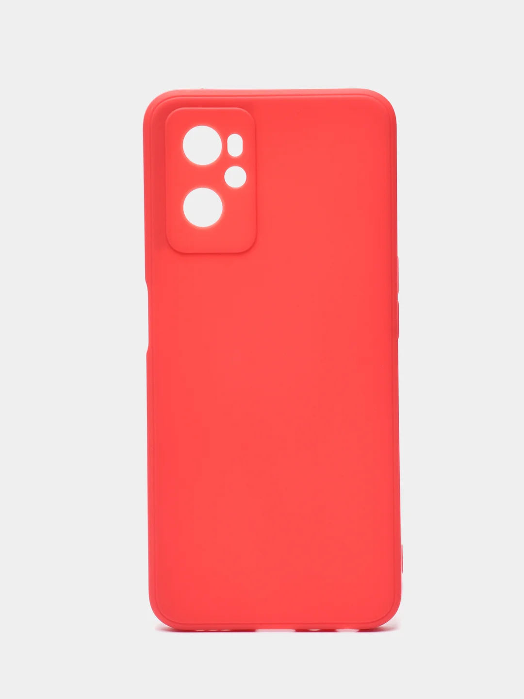 Коралловый силиконовый чехол для Realme 9i 4G / Oppo A96, (Реалми 9Ай / Оппо А96), прозрачный