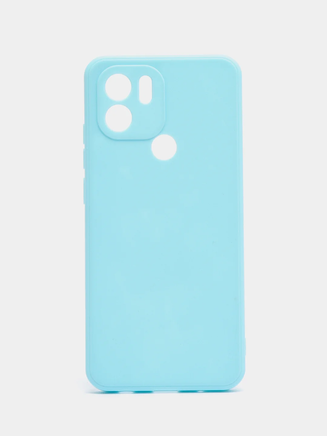 Голубой чехол для Xiaomi Redmi A1 , Xiaomi Redmi A1 Plus A1+ (Сяоми А1 А1 Плюс) силиконовый