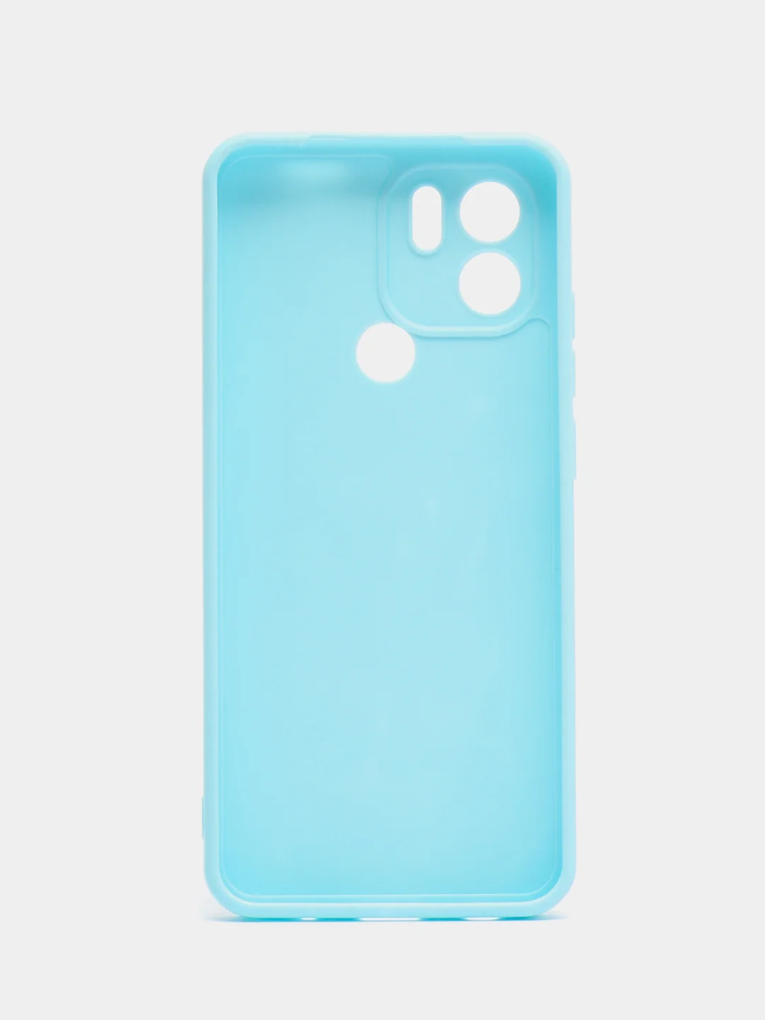 Голубой чехол для Xiaomi Redmi A1 , Xiaomi Redmi A1 Plus A1+ (Сяоми А1 А1 Плюс) силиконовый