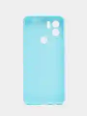 Голубой чехол для Xiaomi Redmi A1 , Xiaomi Redmi A1 Plus A1+ (Сяоми А1 А1 Плюс) силиконовый