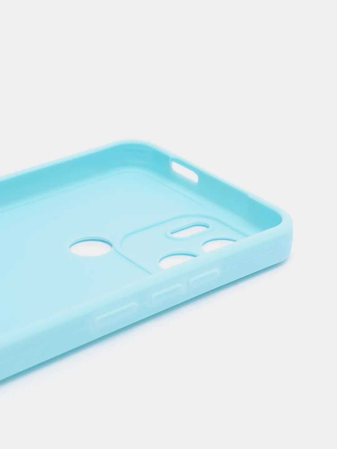 Голубой чехол для Xiaomi Redmi A1 , Xiaomi Redmi A1 Plus A1+ (Сяоми А1 А1 Плюс) силиконовый