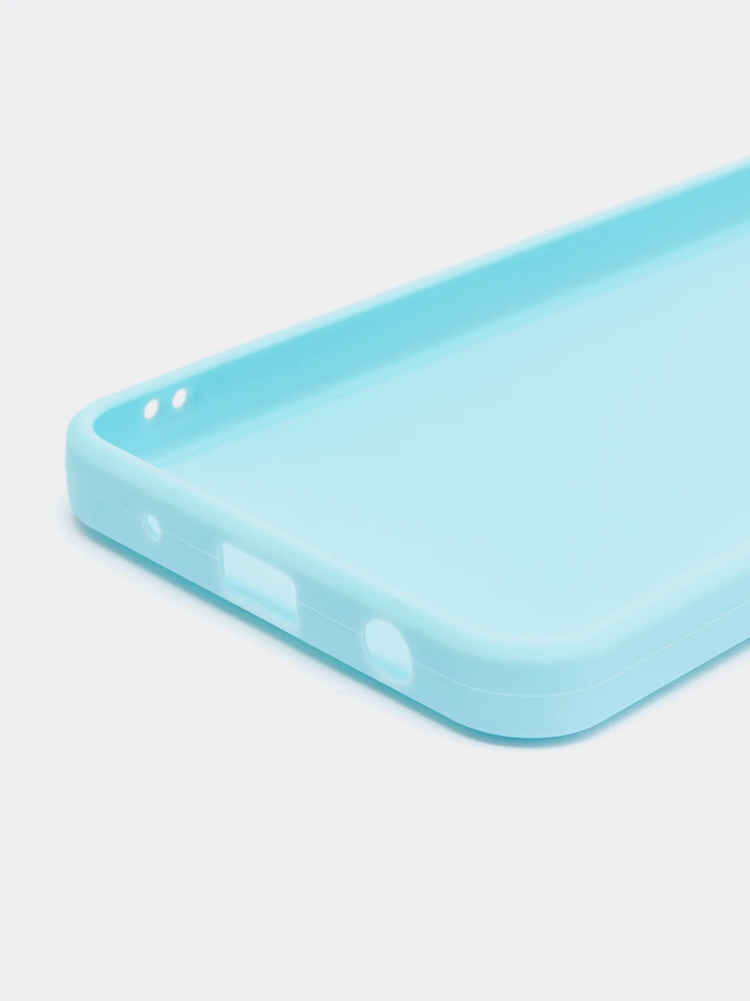 Голубой чехол для Xiaomi Redmi A1 , Xiaomi Redmi A1 Plus A1+ (Сяоми А1 А1 Плюс) силиконовый