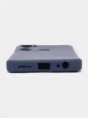 Темно-синий чехол Infinix HOT 20i (Хот 20 ай), прозрачный, силиконовый