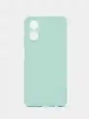 Мятный чехол для Oppo A17 (Оппо А17),силиконовый прозрачный