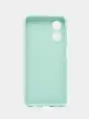 Мятный чехол для Oppo A17 (Оппо А17),силиконовый прозрачный