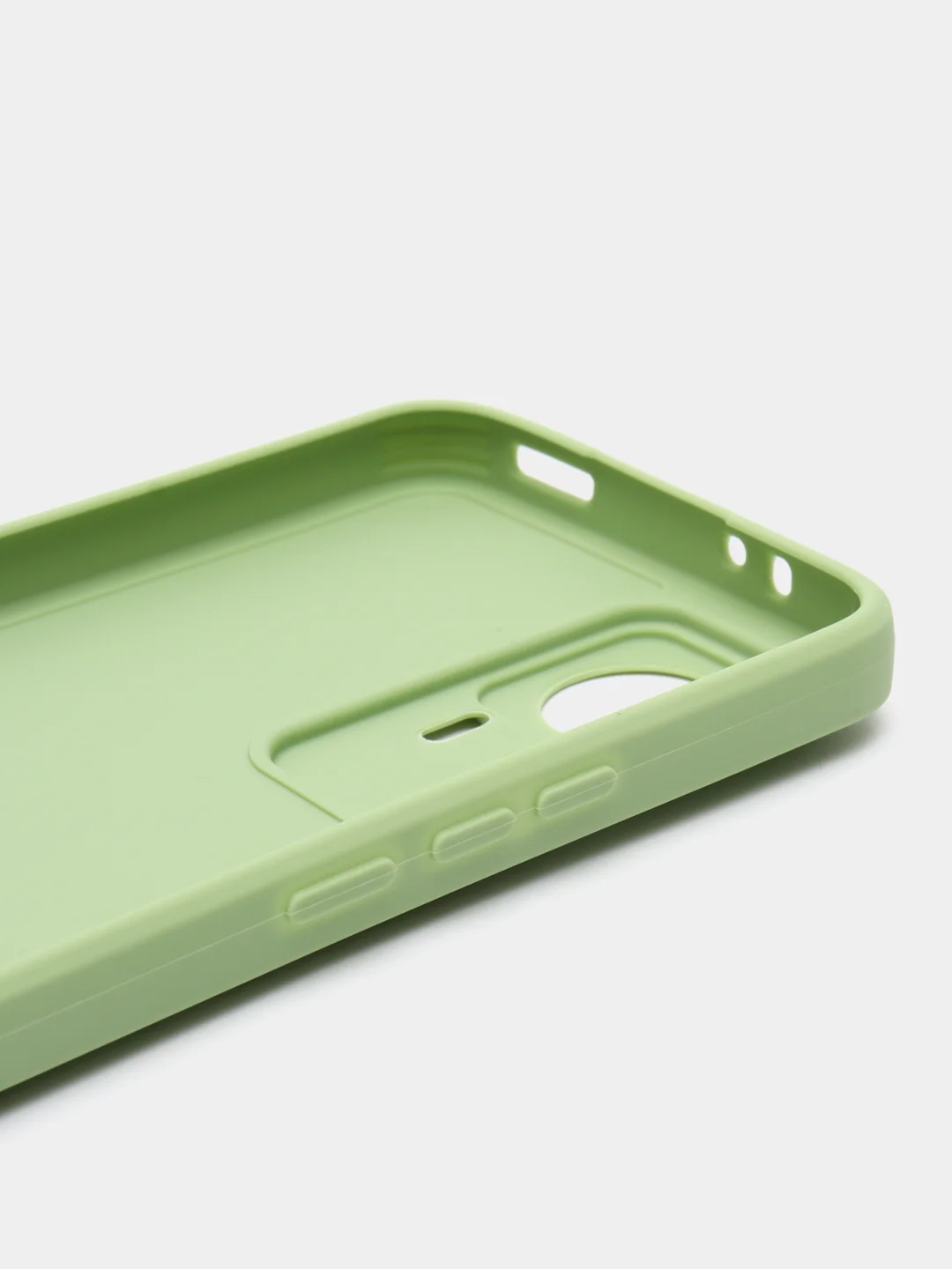 Зеленый силиконовый чехол для Xiaomi 12T, 12T Pro, Redmi K50 Ultra,прозрачный