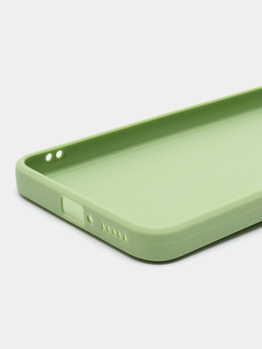 Зеленый силиконовый чехол для Xiaomi 12T, 12T Pro, Redmi K50 Ultra,прозрачный