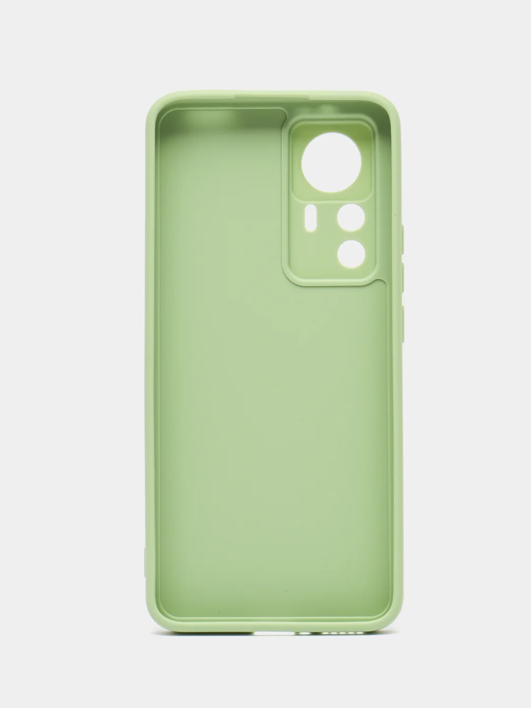 Зеленый силиконовый чехол для Xiaomi 12T, 12T Pro, Redmi K50 Ultra,прозрачный