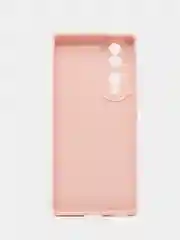 Пудровый силиконовый чехол для Honor 70 (Хонор 70) прозрачный