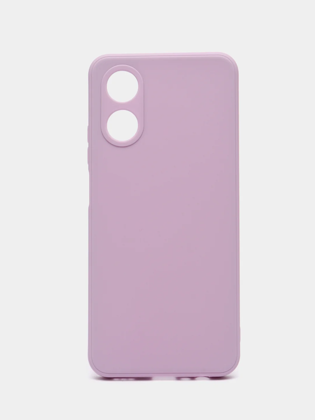 Лавандовый чехол для Oppo A17 (Оппо А17),силиконовый прозрачный