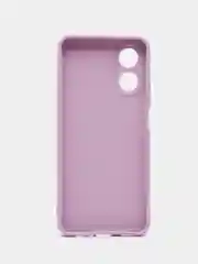 Лавандовый чехол для Oppo A17 (Оппо А17),силиконовый прозрачный