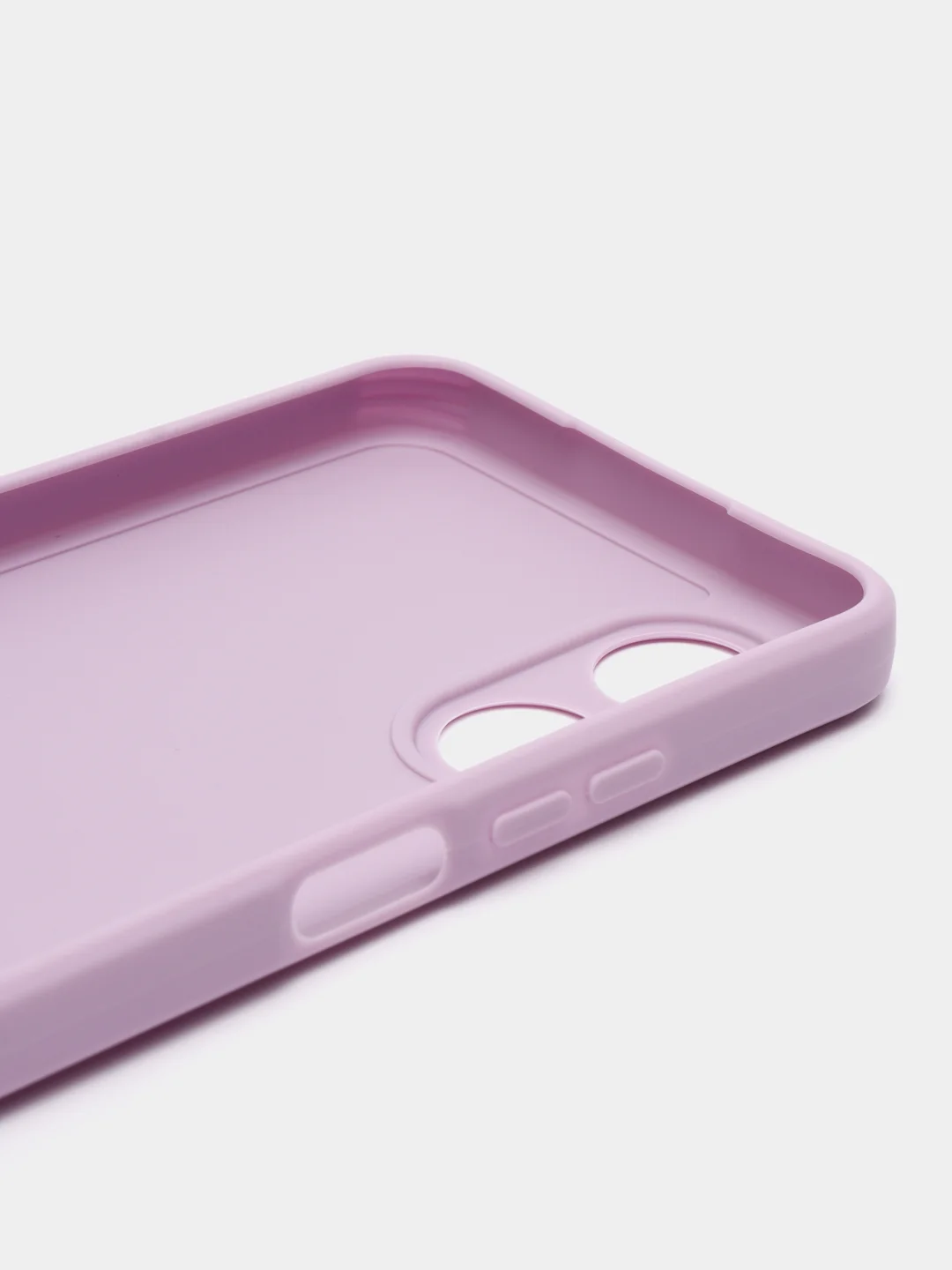 Лавандовый чехол для Oppo A17 (Оппо А17),силиконовый прозрачный