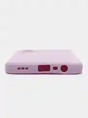 Лавандовый чехол для Oppo A17 (Оппо А17),силиконовый прозрачный