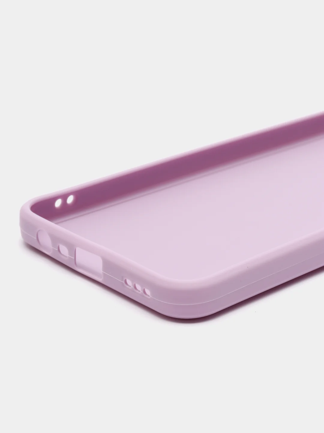 Лавандовый чехол для Oppo A17 (Оппо А17),силиконовый прозрачный