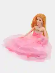 Вишнёвый кукла в платье