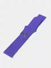 Фиолетовый силиконовый ремешок для Xiaomi Amazfit Bip / Huawei / Samsung, 20 мм / 22 мм, с кнопкой
