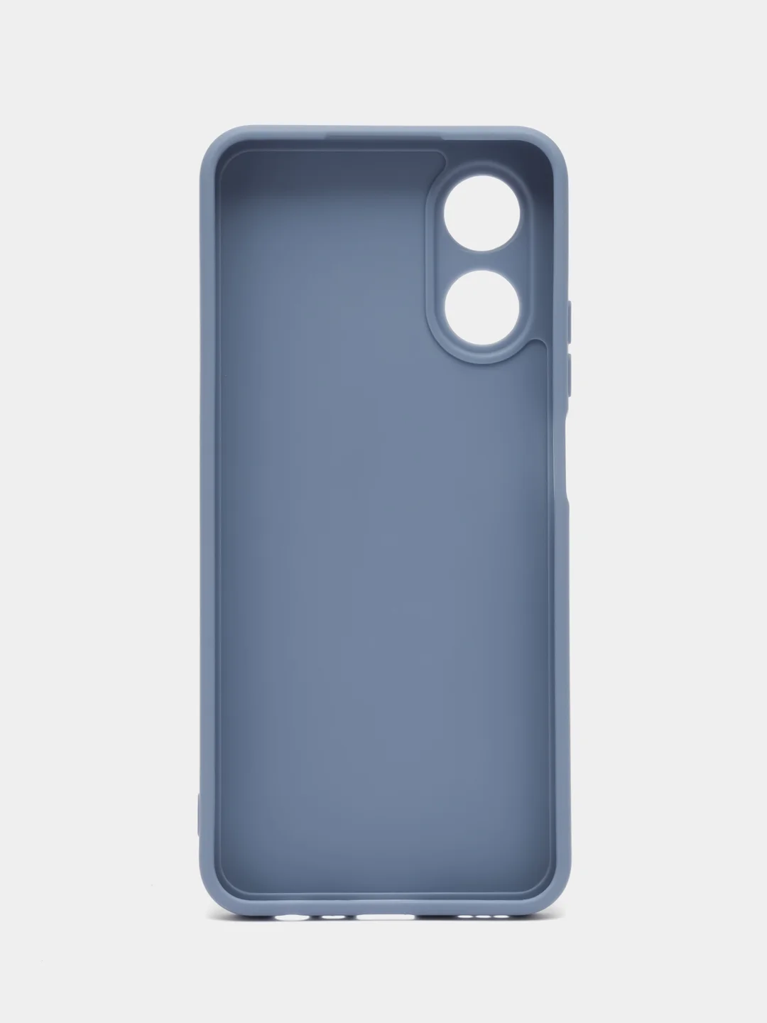 Синий меланж чехол для Oppo A17 (Оппо А17),силиконовый прозрачный