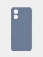 Синий меланж чехол для Oppo A17 (Оппо А17),силиконовый прозрачный