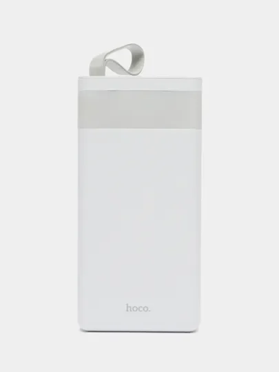 Белый внешний аккумулятор Hoco J73, 30000 mAh