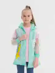 Ледяной детский дождевик утолщенный, с капюшоном и козырьком, многоразовый, 5 цветов