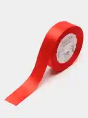 Алый лента атласная, 25 мм