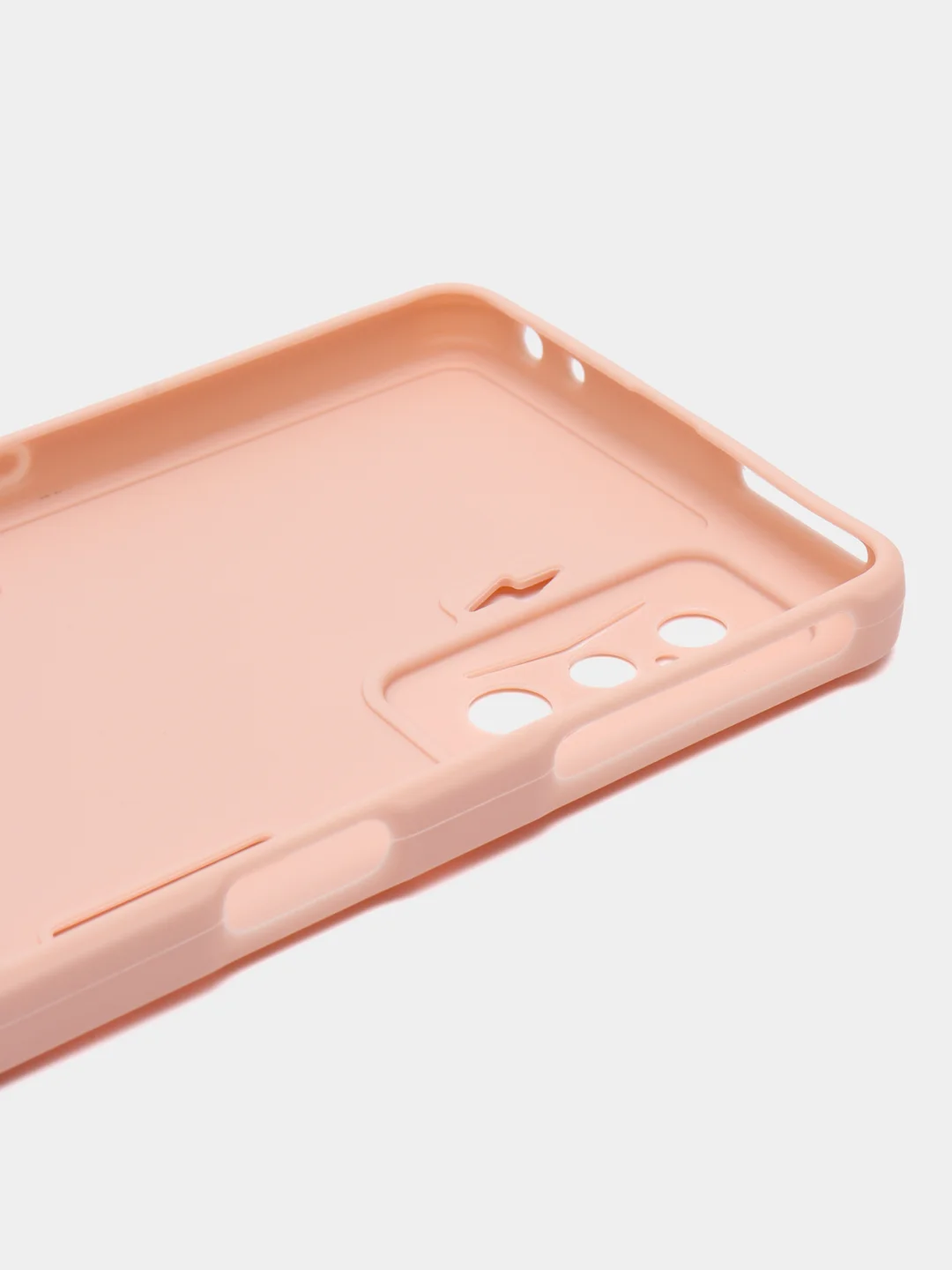 Пудровый чехол для Xiaomi Poco F4 GT (Поко Ф4 Джити) силиконовый, черный, матовый, с защитой камеры