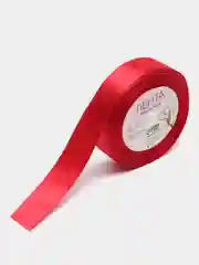 Бордовый лента атласная, 25 мм