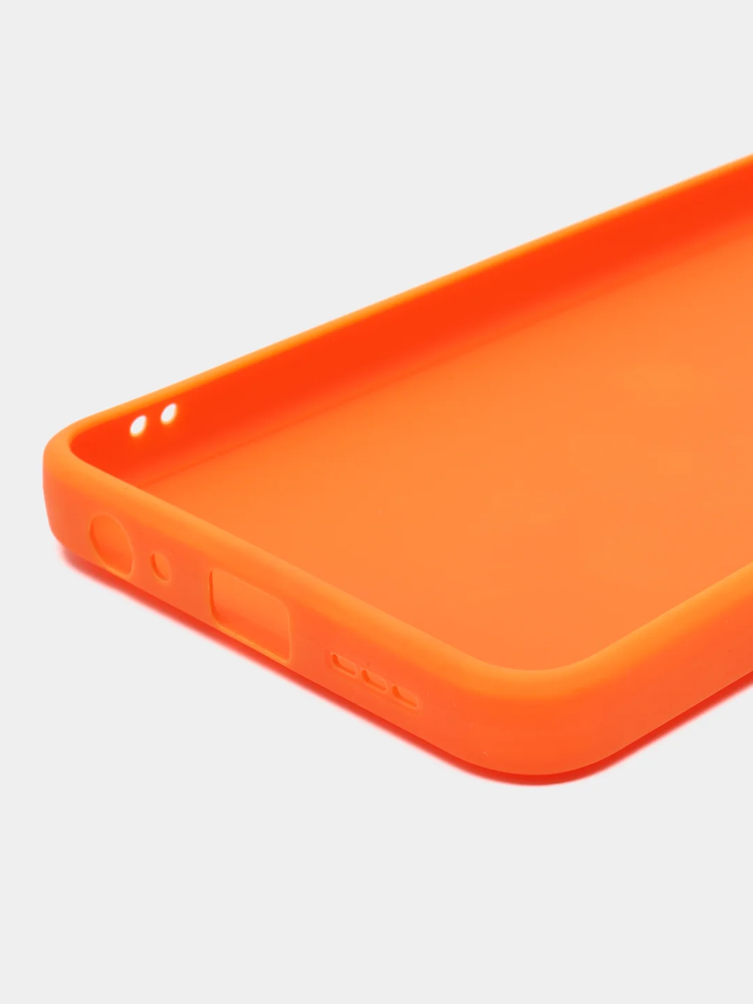 Оранжевый чехол для TECNO Camon 17P (Техно камон 17П), силиконовый, матовый