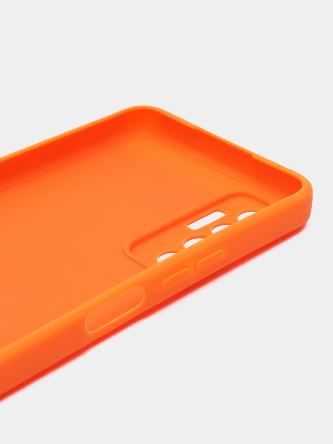 Оранжевый чехол для TECNO Camon 17P (Техно камон 17П), силиконовый, матовый