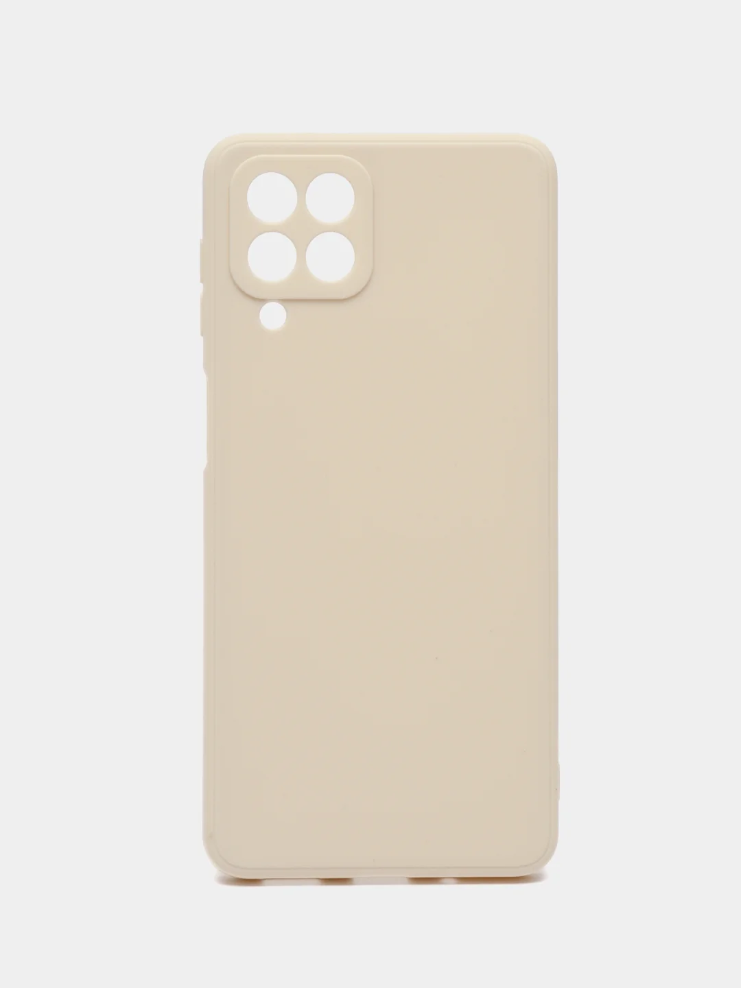 Молочный чехол для Samsung M53 5G (Самсунг М53), с защитой камеры