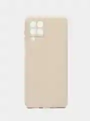 Молочный чехол для Samsung M53 5G (Самсунг М53), с защитой камеры