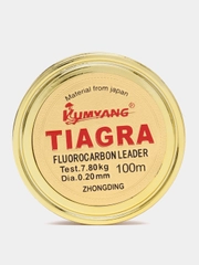 Леска рыболовная флюрокарбоновое покрытие  TIAGRA, 100 м
