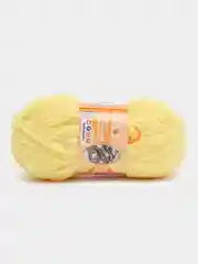 Светло-жёлтый пряжа плюшевая Alize Softy, микрополиэстер, 50 г, 115 м