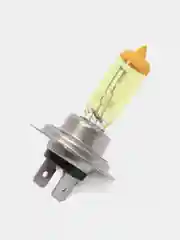Лампа автомобильная Super Yellow 2400K H1 H3 H4 H7, 12V, 55W, 2 штуки