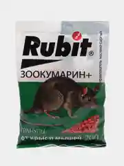 Гранулы от крыс и мышей Зоокумарин+, сырный, Рубит, 200гр