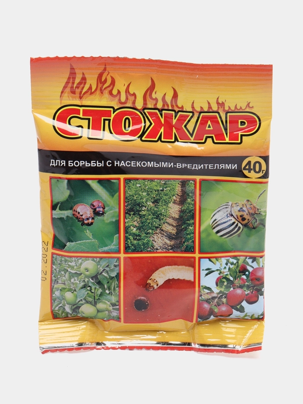 От колорадского жука Стожар, от плодожорки на яблоне, 40гр