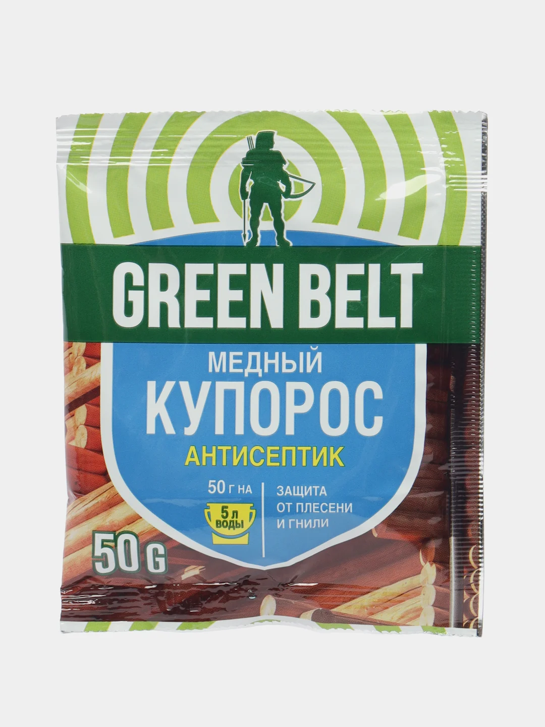 Набор 2шт Медный купорос, 50гр, Грин Бэлт